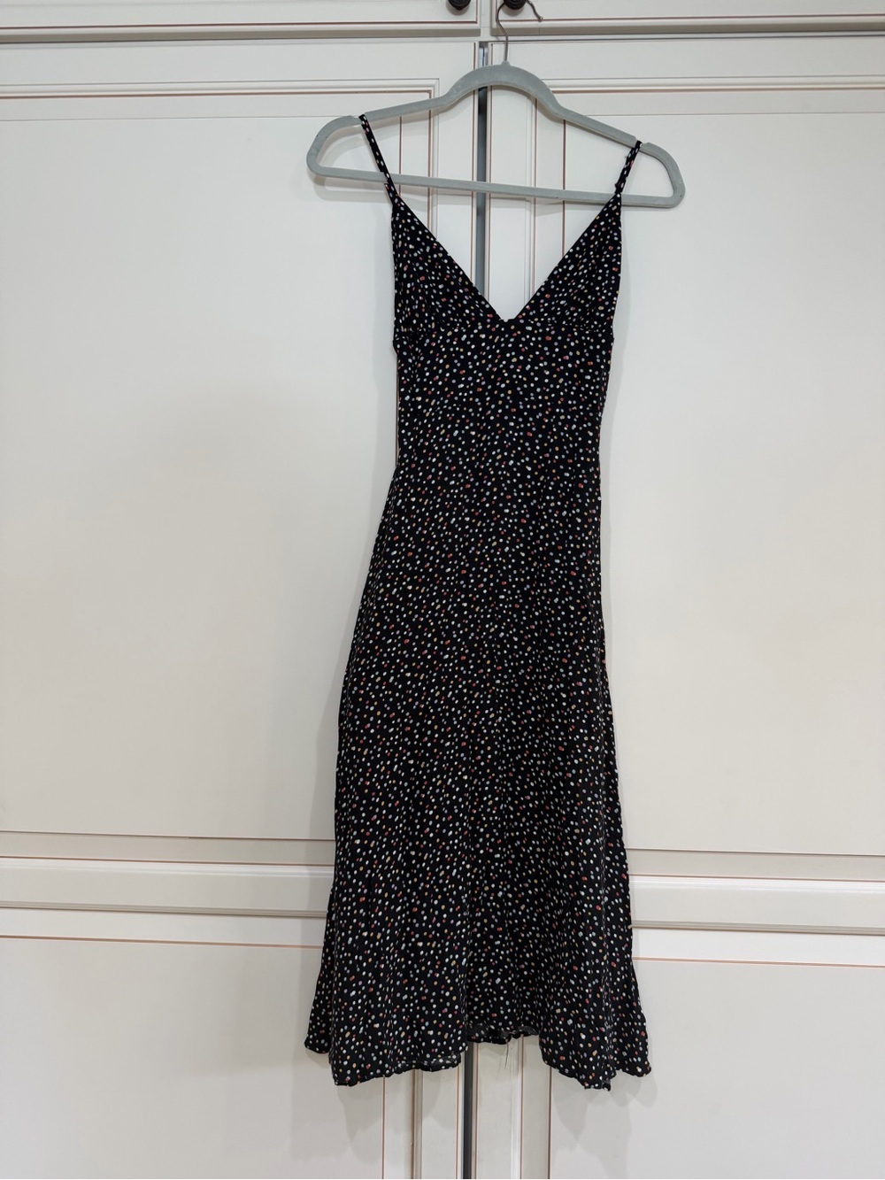 REFORMATION Dove Dress Multicolored Dot (102) - Picture 8 of 8